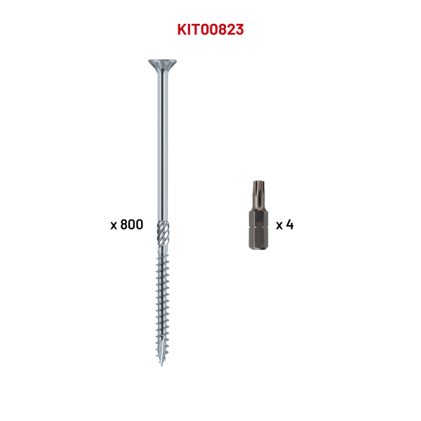 800 VBF 5,0x120 + 4 emb TX25