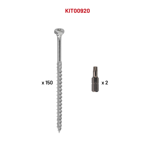 150 VBHT 8,0 x 160 + 2 embTX40