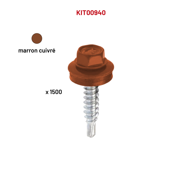 1500 VCAC 4,8x19 marron cuivré