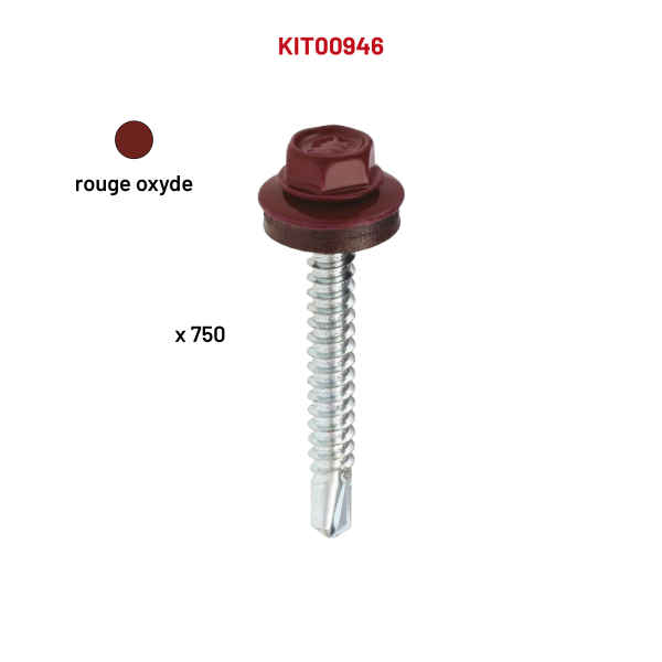 750 VHA 4,8x25 rouge oxyde